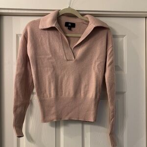 Banana Republic Blush V-Neck Sweater